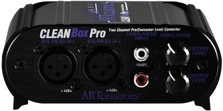 Pronájem mikrofonního předzesilovače ART Cleanbox Pro