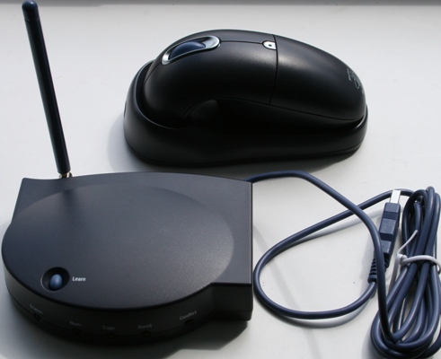 Pronájem bezdrátového ovladače prezentací - Gyroskopická myš